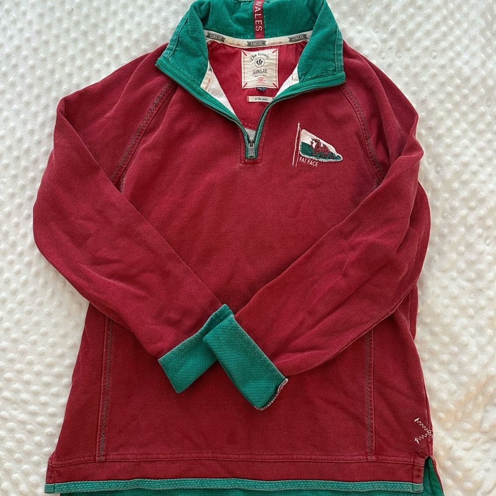 Fat face- Wales quarter zip